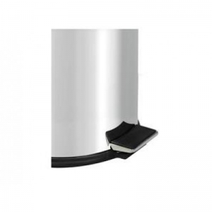 Ведро из нержавеющей стали с педалью, 12 л, матовое 0105S