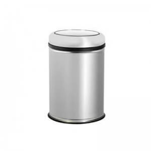 Ведро из нержавеющей стали, с поворотной крышкой, глянец, 27 л, 0134
