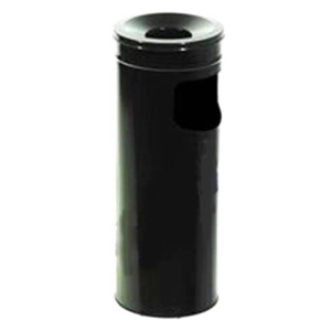 Урна-пепельница, металл окрашенный, 23 л, черная, 0281B