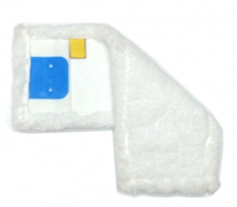 Моп (вкладиш) з кишенями, вилогами з мікрофібри, 40 см.. MB057-WP