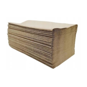 Бумажные полотенца листовые, макулатурные, серые, 150л,  A101