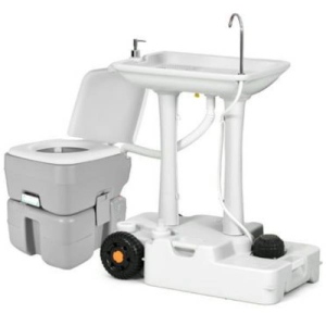 Комплект для кемпинга: биотуалет и переносной умывальник 1020T + CHH-7702