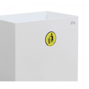 Урна для мусора 60л S-LINE  M160White