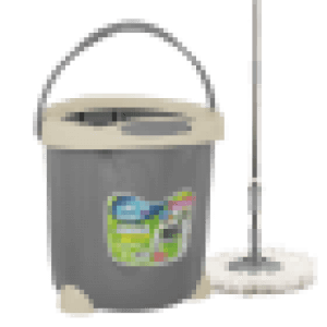 Набор для уборки PLANET SPIN MOP JOKER 15 л серый с красным