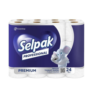 Selpak Professional Premium Бумага  туалетная 3-х шар. 24 рул.