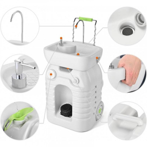 Комплект для кемпинга: биотуалет и переносной умывальник 1020T + CHH-7704