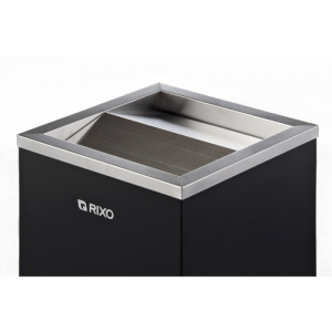 Корзина для мусора с поворотной крышкой. Rixo Solido WB056BL