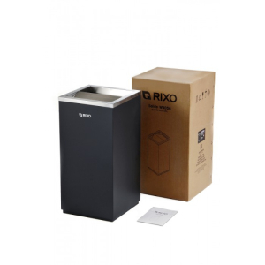 Корзина для мусора с поворотной крышкой. Rixo Solido WB056BL