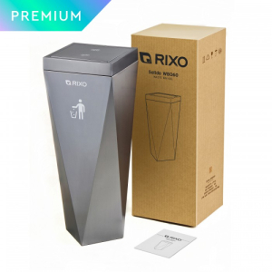 Корзина для мусора с поворотной крышкой. Rixo Solido WB060G