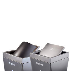 Корзина для мусора с поворотной крышкой. Rixo Solido WB060G