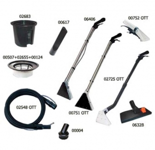 Пылесос моющий в металлическом корпусе Soteco Pony 300