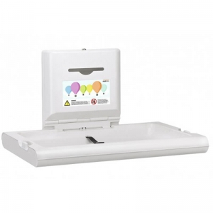 Пеленальный столик настенный откидной горизонтальный