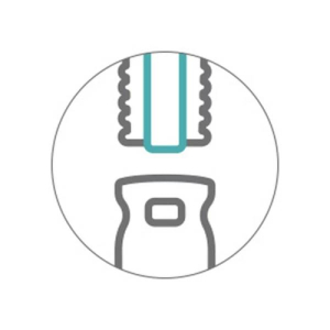 Держатель шубки 35см пластмассовый для окон Astro 00008391YL