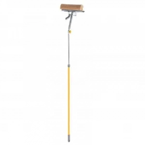 Губка для стекла телескопическая, окрашенная с отжимным механизмом, поворотная FRA-20382