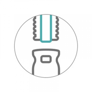 Стяжка металлическая с фиксированной ручкой 45 см 00008074