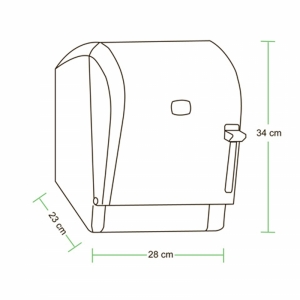 Полуавтоматический диспенсер бумажных полотенец K8