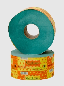 Туалетная бумага рулонная макулатура ДжамбоК BК-102 (зеленая)