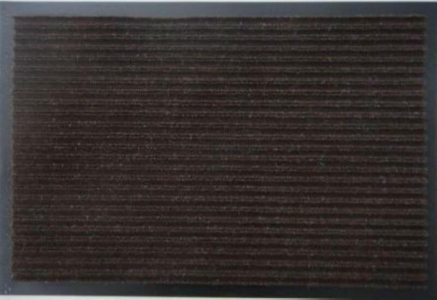 Грязезащитный коврик Дабл Стрипт 120*150 шоколад