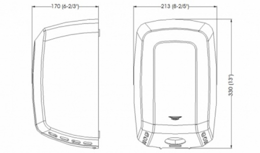 Сушилка для рук M09ACS