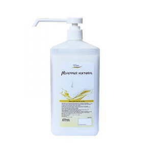 Жидкое крем-мыло Eletto, Молочный коктейль, 1л