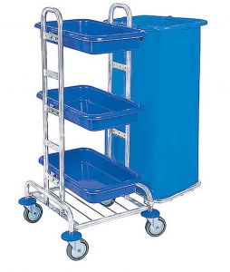 Тележка - этажерка для уборки  MINI.03.K.120.CH