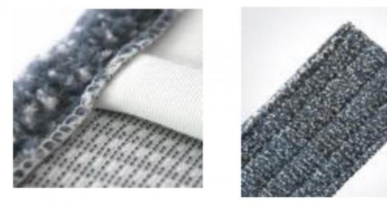 Моп (насадка) с карманами 40 см MSG40, микрофибра с полипропиленовыми вставками