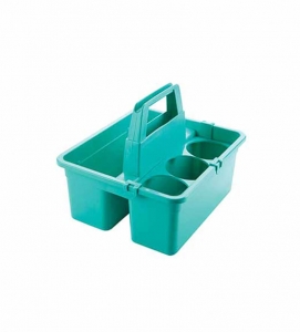 Корзинка отельная двойная для уборочного инвентаря MTS104