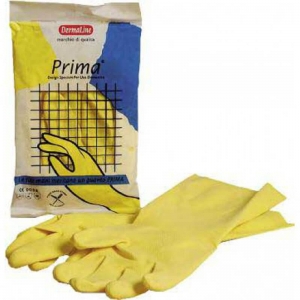 Перчатки латексные хозяйственные 2шт PRIMA