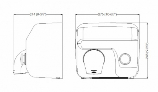 Cушилка для рук E05C
