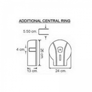 Держатель туалетной бумаги. MJ1B.