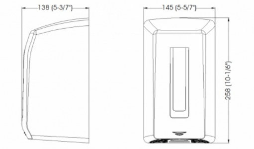 Cушилка для рук M04ACS