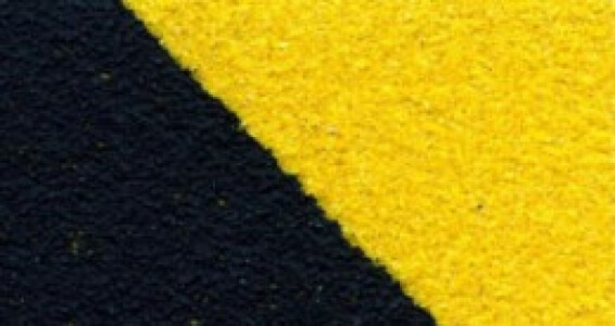 Противоскользящая лента Heskins H3401D, черно-желтая, стандартная, 25 мм