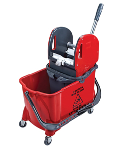 Уборочное ведро на колесах с отжимом HTS731