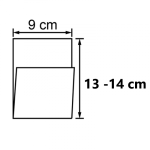 Тримач серветок L складання . ND14