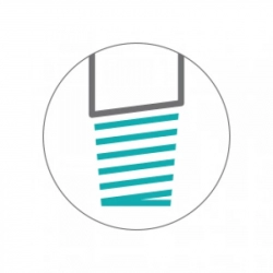 Моп Ecolabel веревочный из толстых нитей хлопок 220гр  000L1857