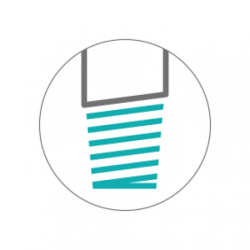 Скребок 75см Dike для сгона воды с пола полипропиленовый 1058