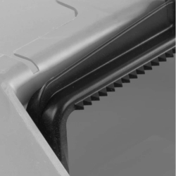 Пластиковый совок с алюминиевой ручкой Clip 00005611