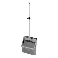 Пластиковый совок с алюминиевой ручкой Clip 00005611