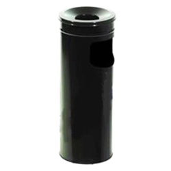 Урна-пепельница, металл окрашенный, 15 л, черная, 0280B