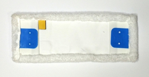 Моп (вкладиш) з кишенями, вилогами з мікрофібри, 40 см.. MB057-WP