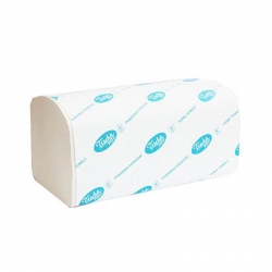 Бумажные полотенца листовые, целлюлозные P096