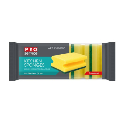 Кухонные губки PRO service Professional желтые, 5 шт.