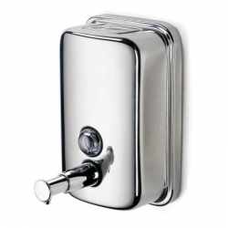 Дозатор для  жидкого мыла нержавеющая сталь 1601C