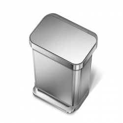 Ведро с педалью 55л FPP с карманом для мешков CW2023