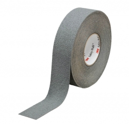 Противоскользящая лента 3M Safety-Walk 370 эластичная серая 25 мм