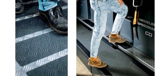 Противоскользящая лента 3M Safety-Walk формируемая для неровных поверхностей 510 черный цвет 51 мм