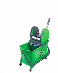 Уборочное ведро на колесах с отжимом HTS731G