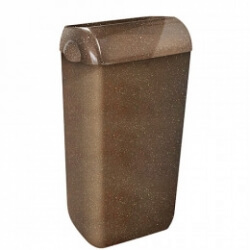Урна для сміття 23 л WOOD із кришкою та тримачем пакета