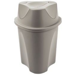 Ведро  для  мусора PLANET TWIST 9 л Латте