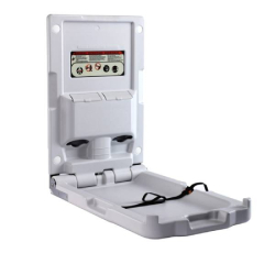 Пеленальный столик настенный откидной вертикальный белый. ZG-8001A-V